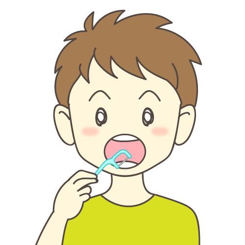 子供がフロスを使うのはいつから？
